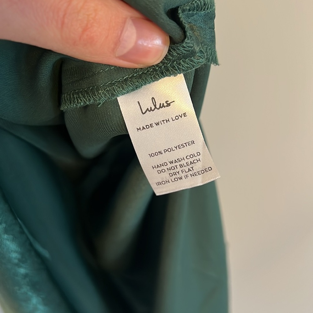 Lulu’s Midi Wrap Top Dress - Picture 15 of 16